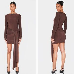 NWT Brown Holiday Dress Option from Pretty Little Thing!
